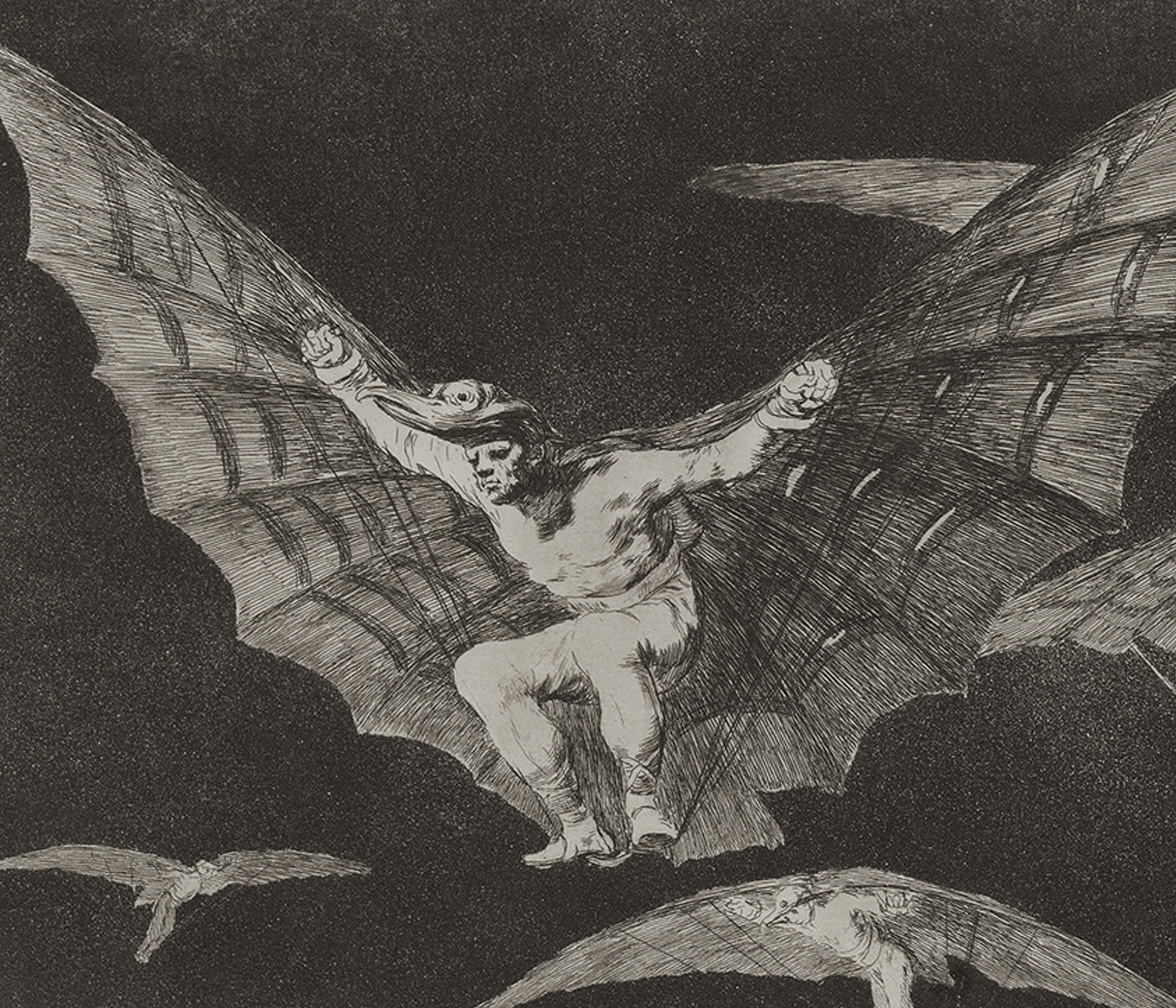 "A Way Of Flying" by Francisco Goya