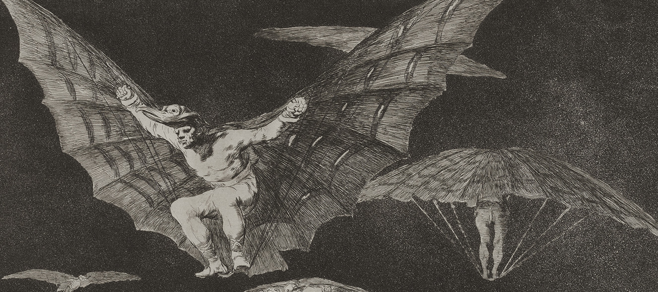 "A Way Of Flying" by Francisco Goya